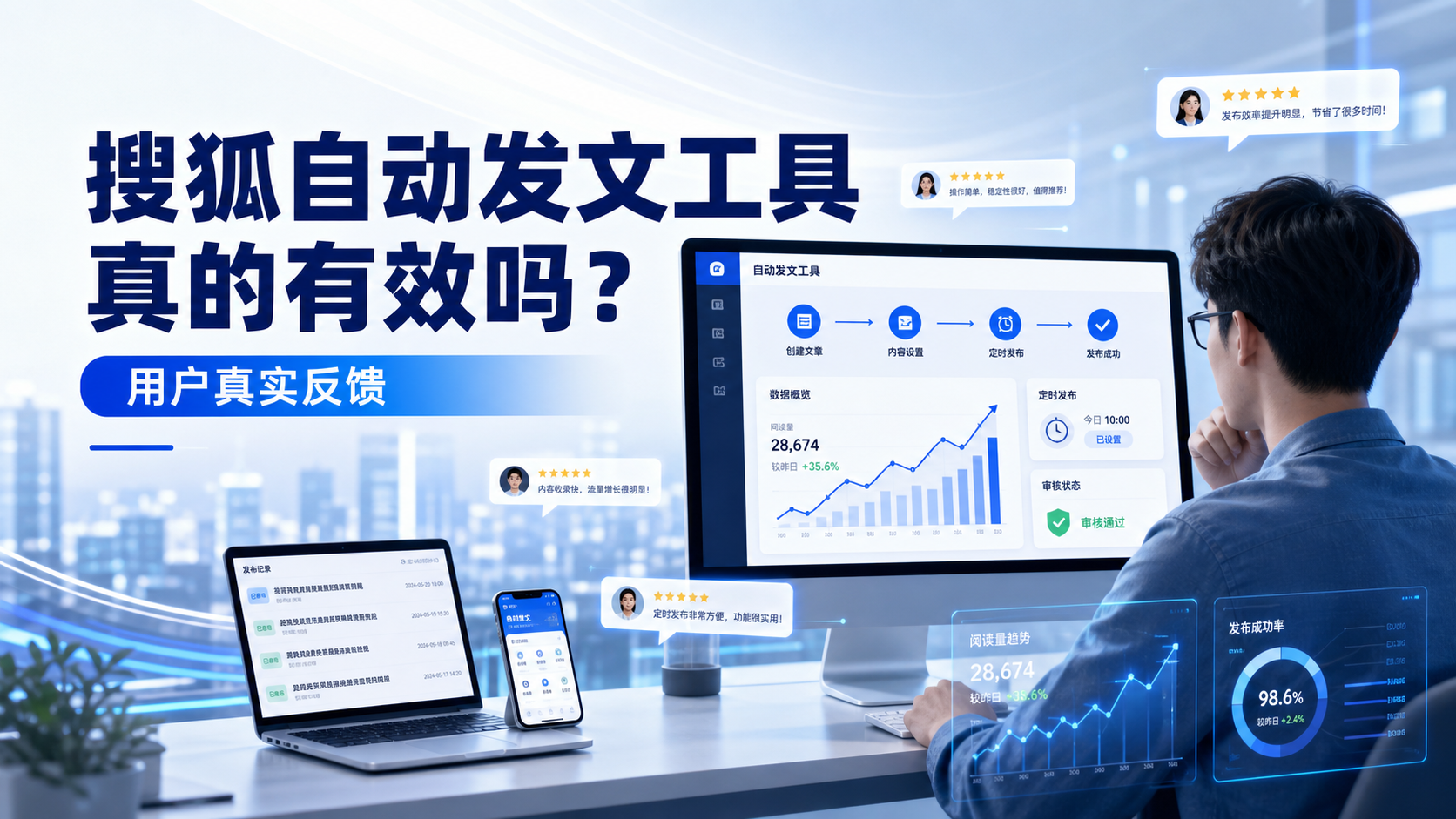 搜狐自动发文工具真的有效吗?焦作用户的真实反馈