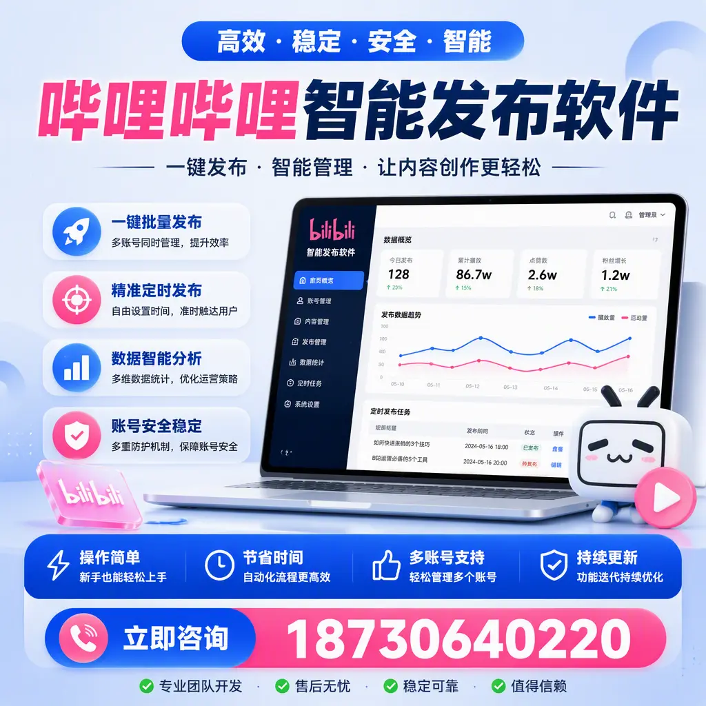 如何在 焦作 制定有效的哔哩哔哩智能发布策略